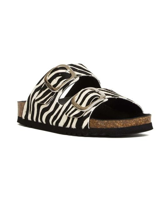 Scholl Black Sliders