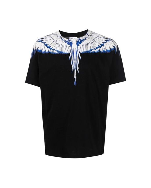 Marcelo Burlon Icon wings regular t-shirt schwarz weiß in Black für Herren
