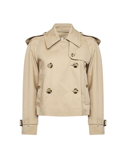 Burberry Natural Trench Coats