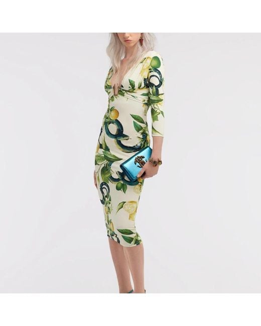 Party Dresses Roberto Cavalli de color Green