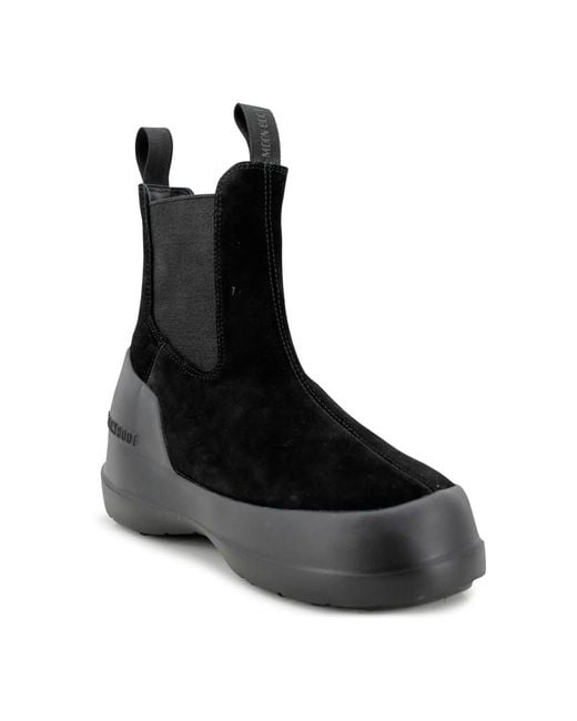 Moon Boot Black Chelsea Boots