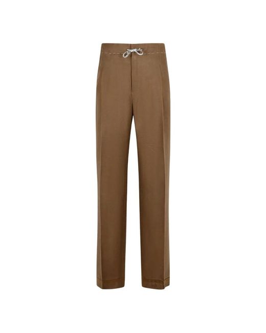 Maison Margiela Wijde Broek in het Brown voor heren