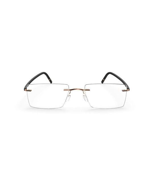 Silhouette Metallic Glasses