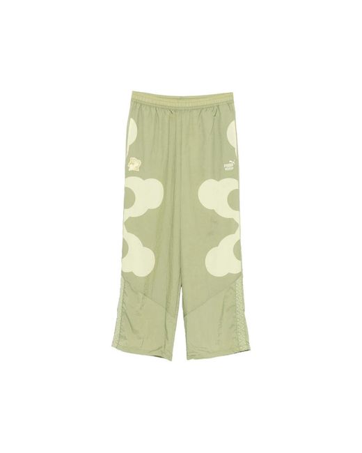 PUMA King Track Pants in het Green voor heren