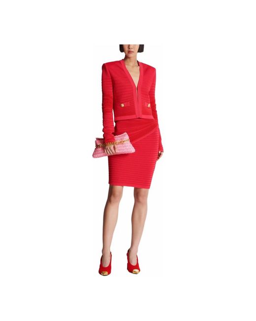 Balmain Cardigans in het Red