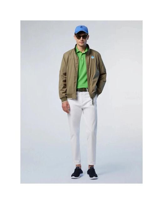 North Sails Green Bomber Jackets for men