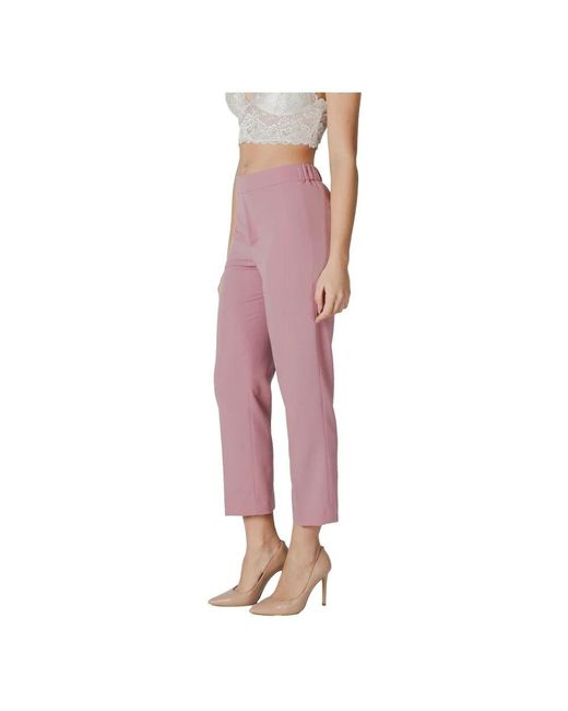 Liu Jo Pink Rosa elastische mischung slip-on hose