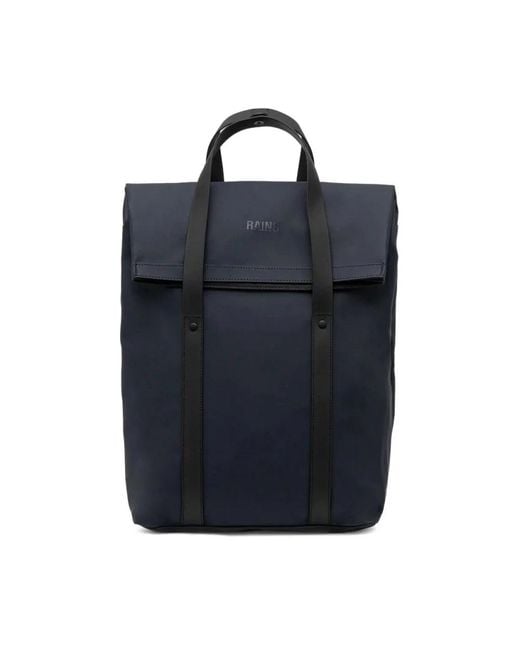 Rains Blue Backpacks for men