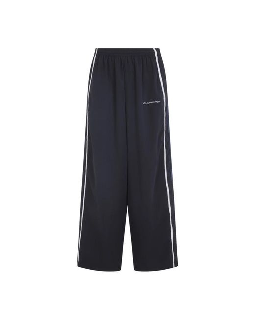Balenciaga Straight Trousers in het Black voor heren