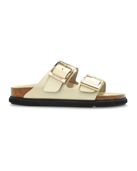 Birkenstock Metallic Sliders