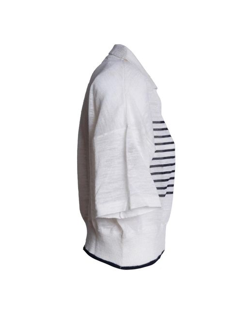 Roberto Collina White Polo Shirts