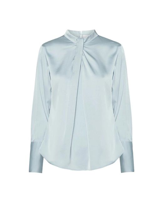 Karmamia Overhemden ,Blauw ,Lichtblauwe Moderne Stoel in het Blue