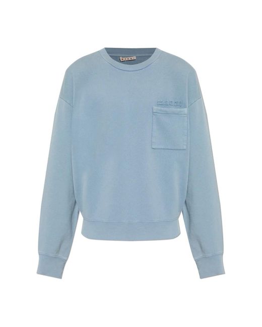 Marni Blue Sweatshirts for men