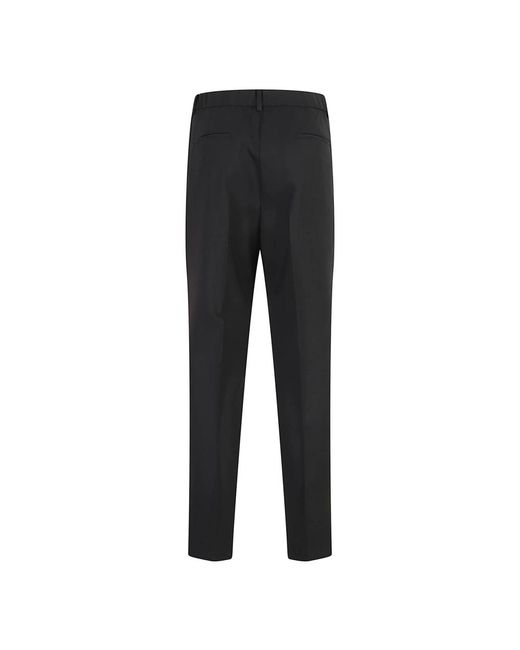 Incotex Black Slim-Fit Trousers