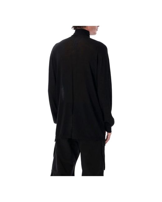 Rick Owens Black Turtlenecks for men