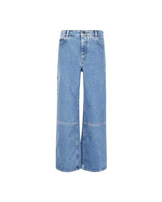 Weekend by Maxmara Blue Wide Jeans