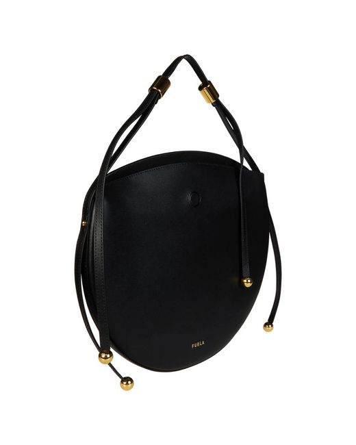 Furla Black Shoulder Bags