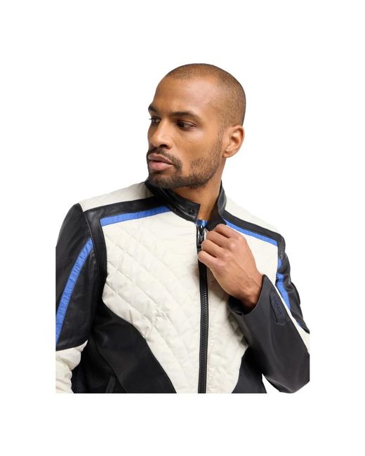 carlo colucci Black Leather Jackets for men