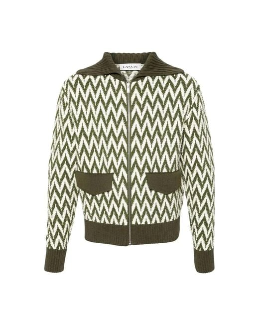 Lanvin Black Cardigans for men