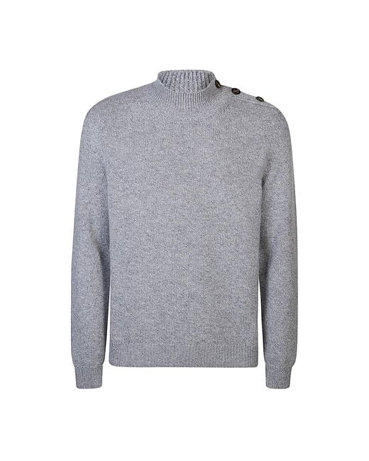 Turtlenecks di Eleventy in Gray da Uomo