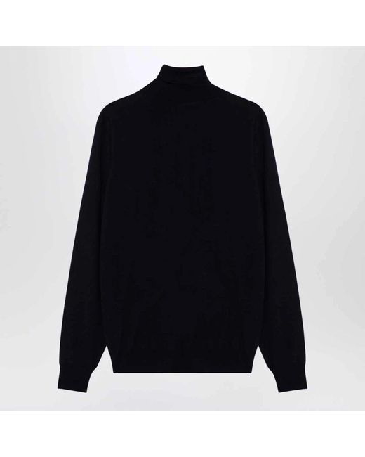 Drumohr Black Turtlenecks for men