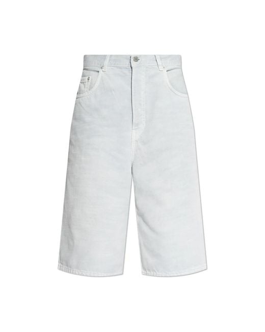 Haikure Blue Denim Shorts