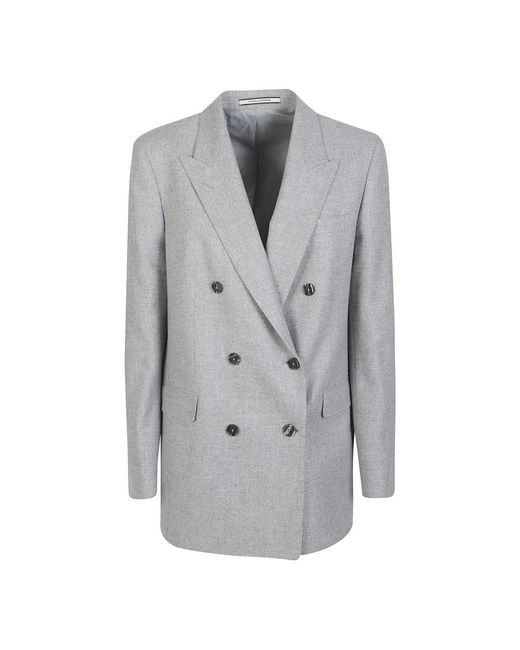 Tagliatore Jassen ,Grijs ,Jasmine Over Jacket in het Gray