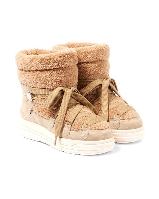 Moncler Natural Winter Boots