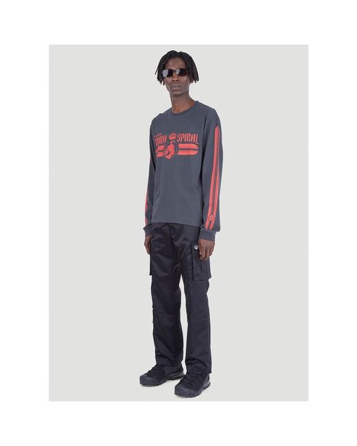 Long Sleeve Tops Phipps de hombre de color Blue