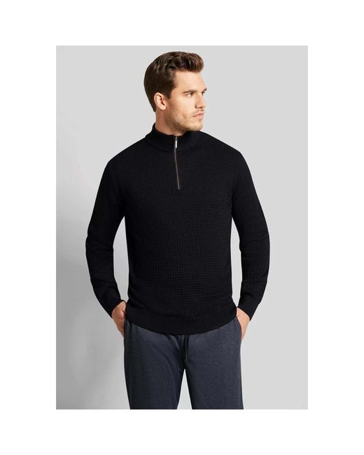 Bugatti Blauwe Pullovers in het Blue voor heren