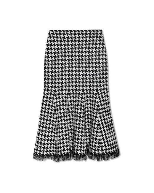 Alexander McQueen Midi Skirts in het Black