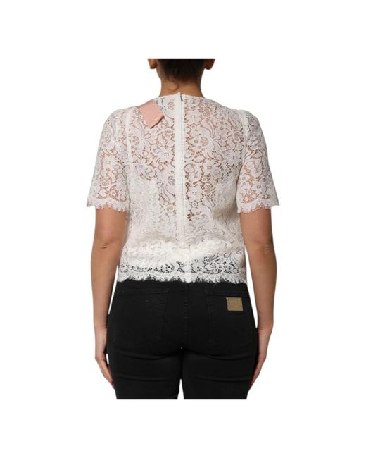 Dolce & Gabbana Gray Blouses