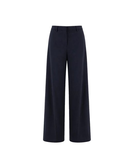 Fabiana Filippi Blue Wide Trousers