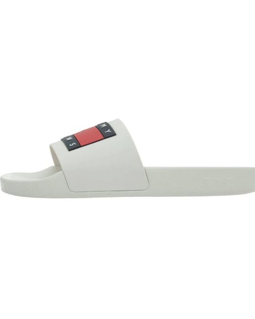Sliders di Tommy Hilfiger in White