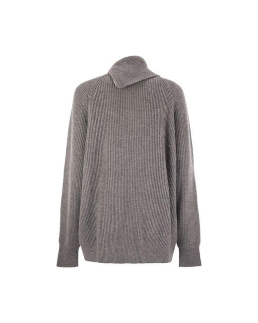 Sportmax Gray Turtlenecks for men