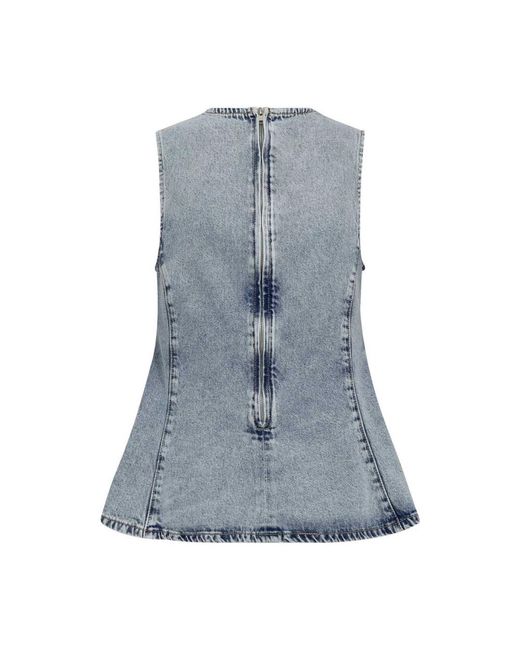 co'couture Blue Blouses