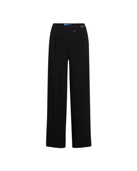 Karl Lagerfeld Op Maat Gemaakte Broek A3W10083 in het Black