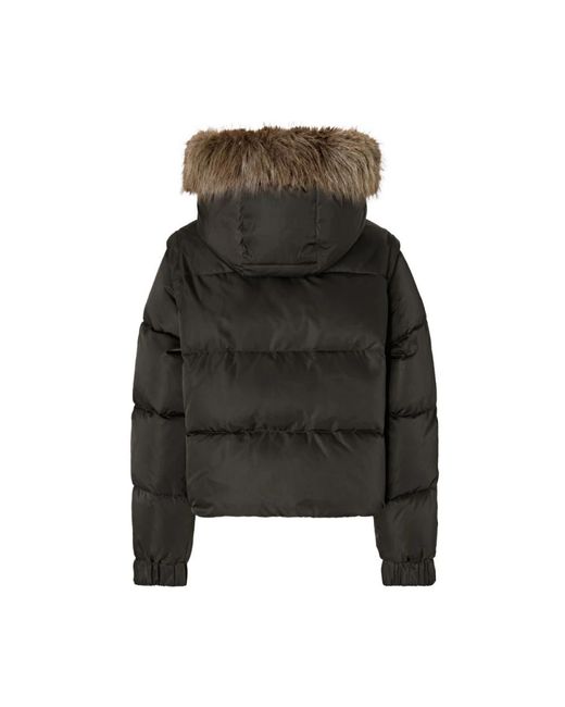 Winter Jackets Pinko en coloris Black
