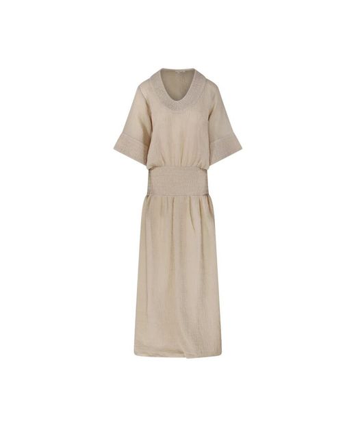 By Malene Birger Natural Midi Dresses