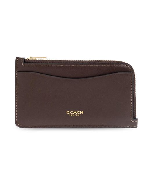 COACH Brown Wallets &Amp; Cardholders