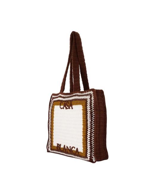 Casablanca Brown Shopping Bags