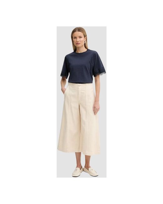Twinset Natural Cropped Jeans