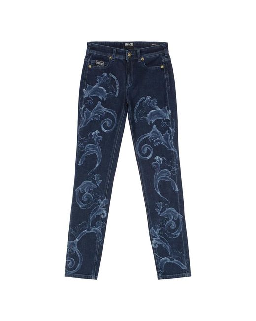 Versace Jeans Couture Blue Slim Fit Jeans