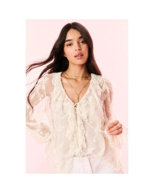 Blouses LoveShackFancy de color White