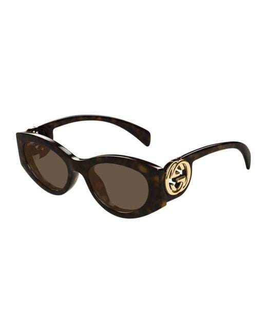 Sunglasses Gucci de color Brown