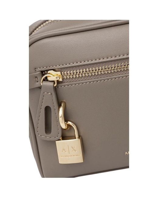 ARMANI EXCHANGE Gray Cross Body Bags