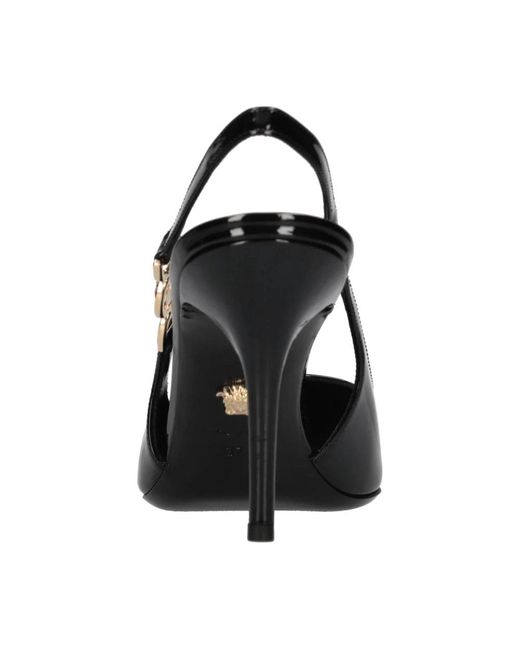 Versace Black With Heel
