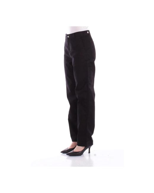 Carhartt Black Straight Trousers