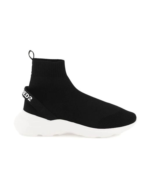 Sneakers casual per l'uso quotidiano di DSquared² in Black da Uomo