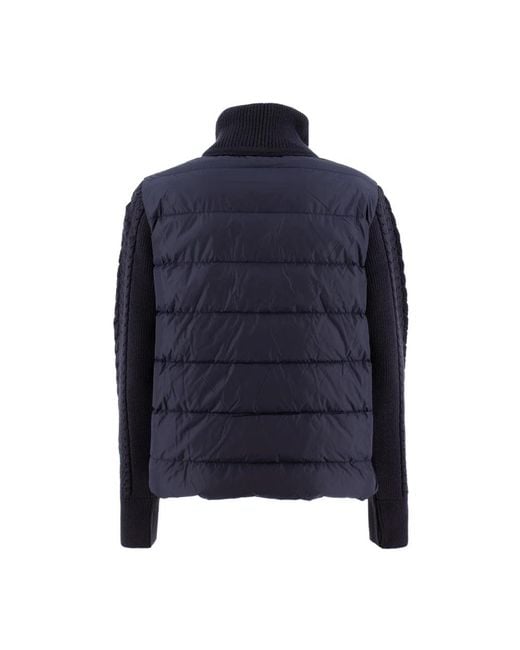Parajumpers Hybride Wollen Jas in het Blue